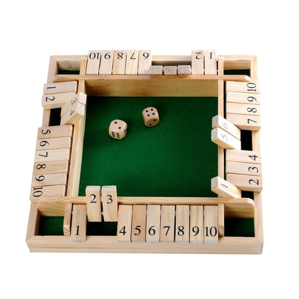 Shut the box, 4 spillere-Shut the box-Engelhart-Kvalitetstid AS