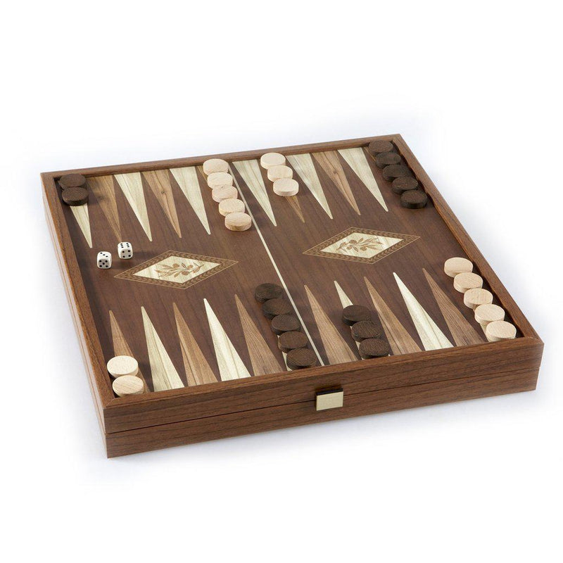 CLASSIC STYLE - 2 in 1 Combo Game - Chess/Backgammon (Large)-Combo Games-Manopoulos-Large-Kvalitetstid AS