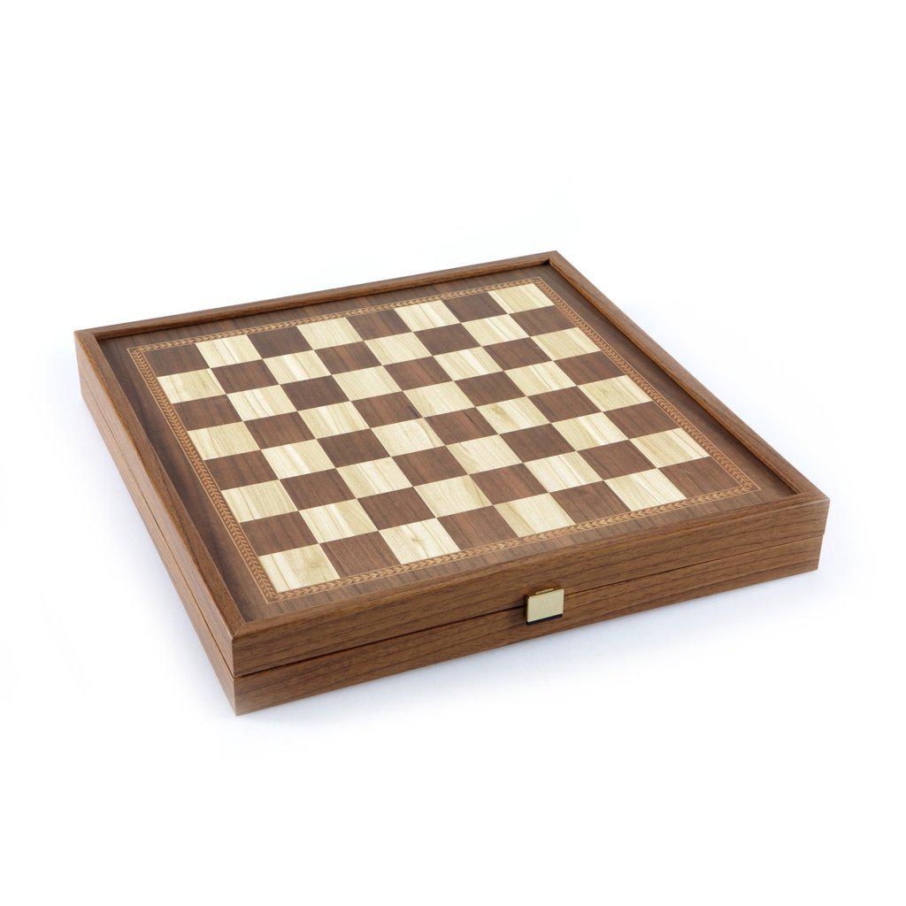 CLASSIC STYLE - 2 in 1 Combo Game - Chess/Backgammon (Large)-Combo Games-Manopoulos-Large-Kvalitetstid AS