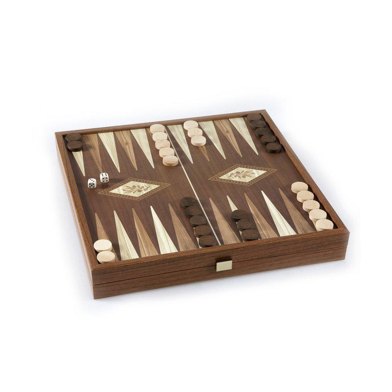 CLASSIC STYLE - 2 in 1 Combo Game - Chess/Backgammon (Small)-Combo Games-Manopoulos-Medium-Kvalitetstid AS