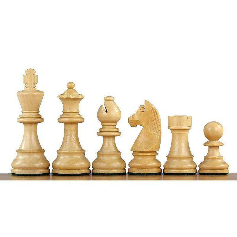 Sjakkbrikker | Indisk stil -Fransk-Bordspill-Sunrise Chess-3.75"-Kvalitetstid AS