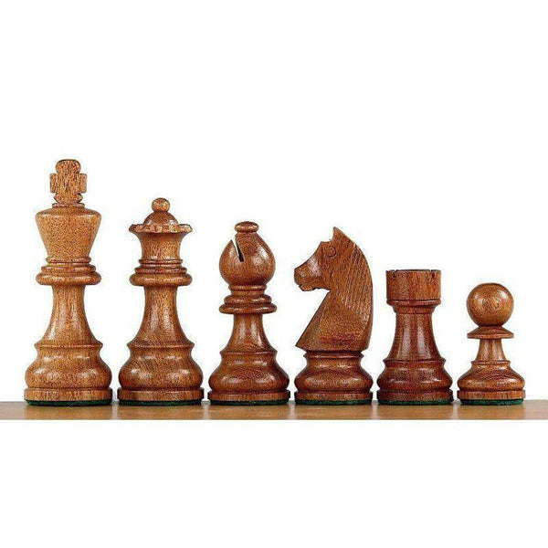 Sjakkbrikker | Indisk stil -Fransk-Bordspill-Sunrise Chess-3.75"-Kvalitetstid AS