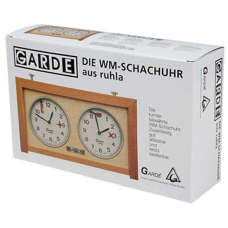 Sjakklokke fra Gardé-Tilbehør-Sunrise Chess-Kvalitetstid AS