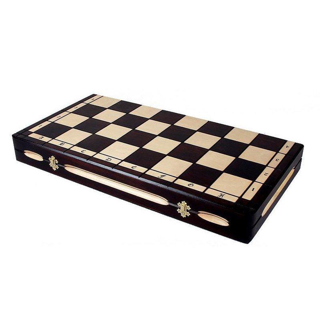 Sjakksett | Royal Deluxe - 65mm ruter-Bordspill-Sunrise Chess-Kvalitetstid AS