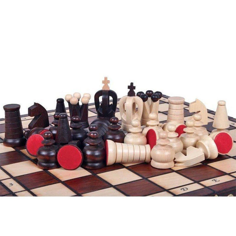 Sjakksett | Royal Maxi-Bordspill-Sunrise Chess-Kvalitetstid AS