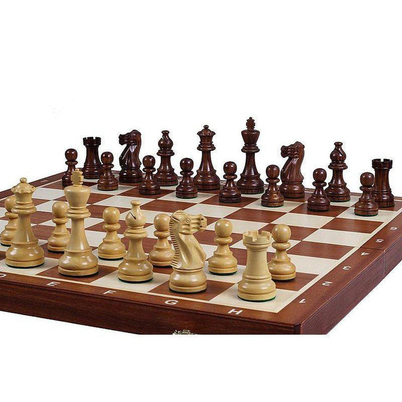Sjakksett | Tournament nr 4 - Brikker i Staunton-Bordspill-Sunrise Chess-Tysk-Kvalitetstid AS
