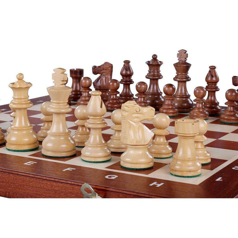 Sjakksett | Tournament nr 4 - Brikker i Indisk stil-Bordspill-Sunrise Chess-Tysk-Kvalitetstid AS