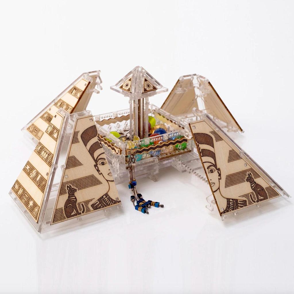 Skattekiste | Pyramide-Byggesett - mekaniske-Veter Models-Kvalitetstid AS