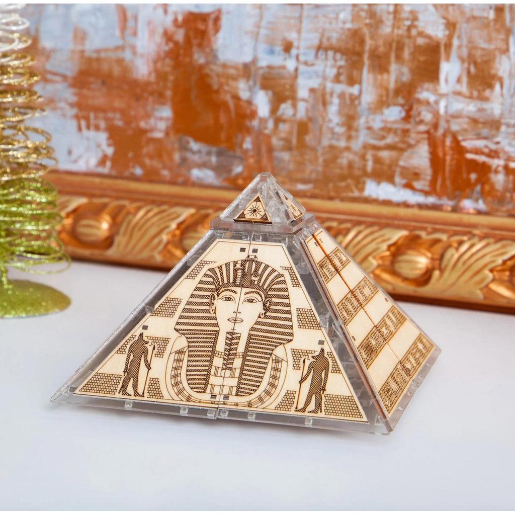 Skattekiste | Pyramide-Byggesett - mekaniske-Veter Models-Kvalitetstid AS