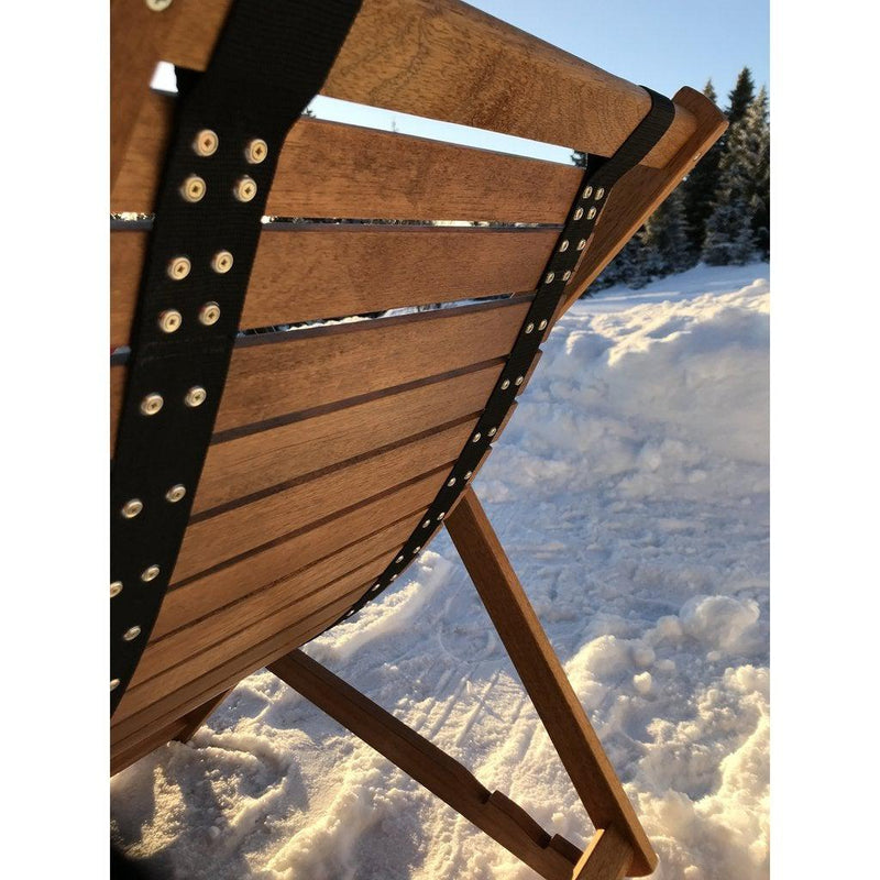 Fluktstol Southsea | Trespiler ("sauna deckchair")-Fluktstoler-Southsea Deckchairs-Kvalitetstid AS