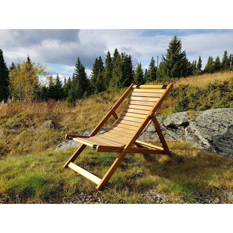 Fluktstol Southsea | Trespiler ("sauna deckchair")-Fluktstoler-Southsea Deckchairs-Kvalitetstid AS