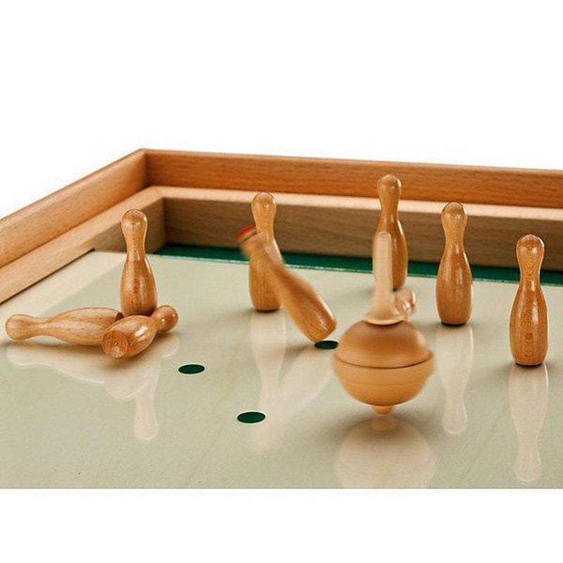 Snurrebass-bowling | 60x30 cm -Tyrolsk-Bordspill-Mespi-Kvalitetstid AS