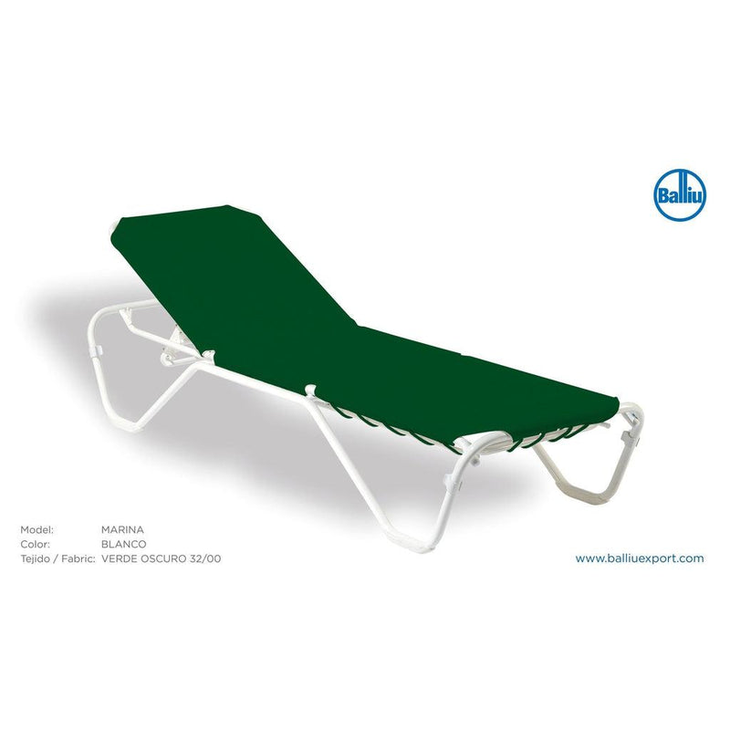 Solseng | Marina-Solsenger-Balliu-White-Dark Green-Kvalitetstid AS