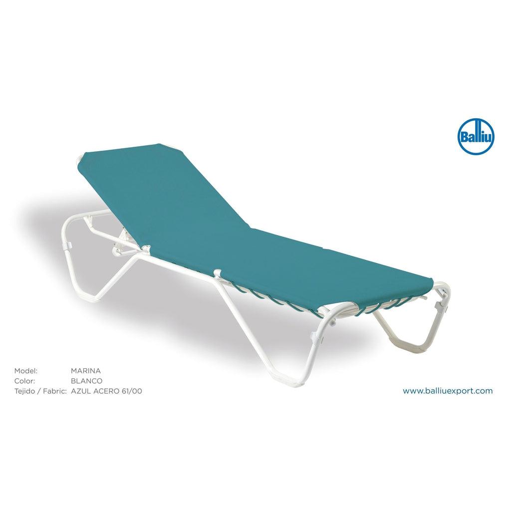 Solseng | Marina-Solsenger-Balliu-White-Steel Blue-Kvalitetstid AS