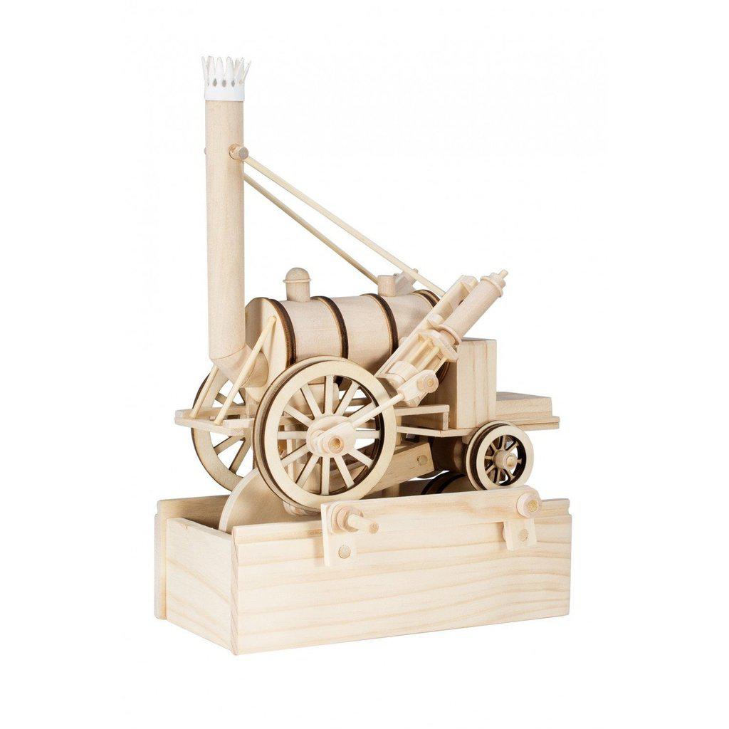 Stephenson's Rocket-Byggesett-Timberkits-Kvalitetstid AS