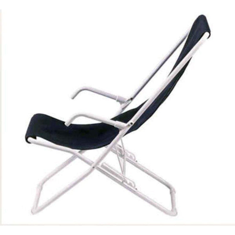 Strandstol sammenleggbar | Marina-Fluktstoler-Balliu-White-BLUE-Matt-Kvalitetstid AS