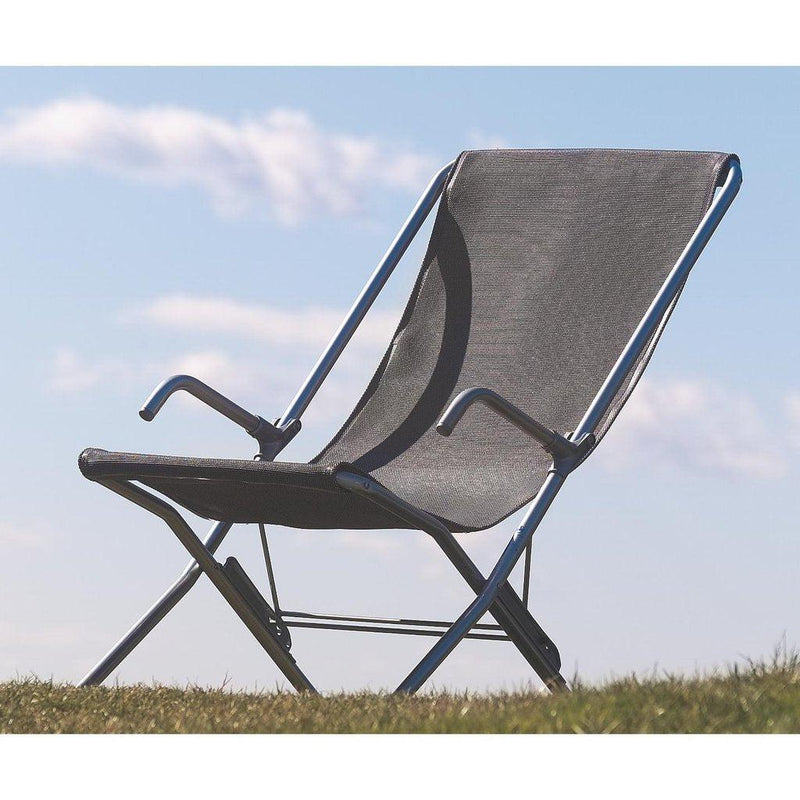 Strandstol sammenleggbar | Marina-Fluktstoler-Balliu-White-BLUE-Matt-Kvalitetstid AS