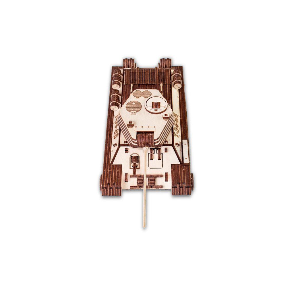 Stridsvogn | T-34-85-Byggesett-Eco-Wood-Art-Kvalitetstid AS