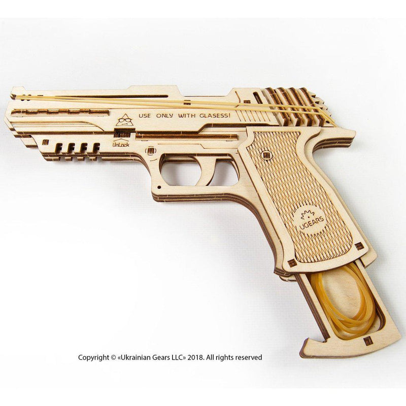 Strikkpistol | Wolf-01 Handgun-Byggesett-Ugears-Kvalitetstid AS