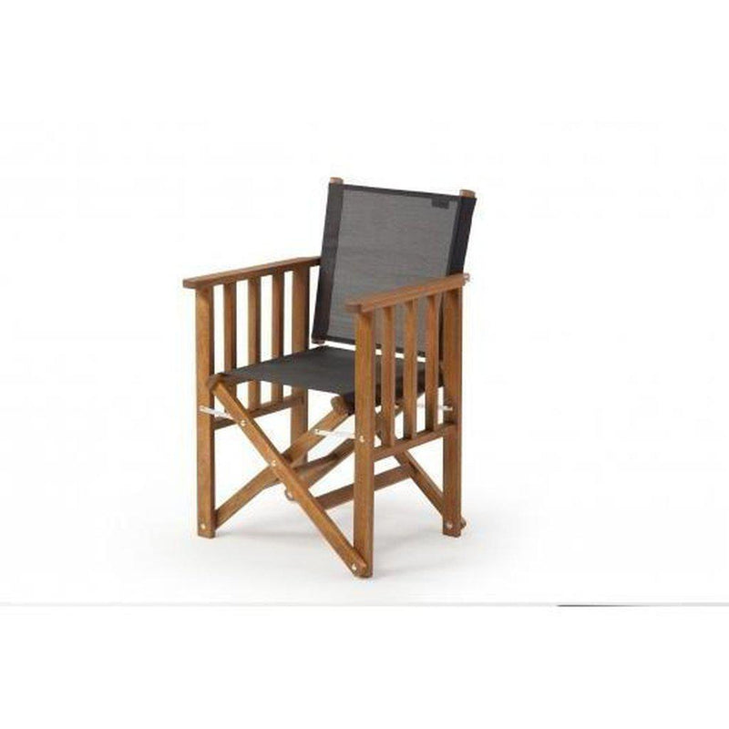Tennisstol sammenleggbar | Textilene-Fluktstoler-Southsea Deckchairs-TXBK-Kvalitetstid AS