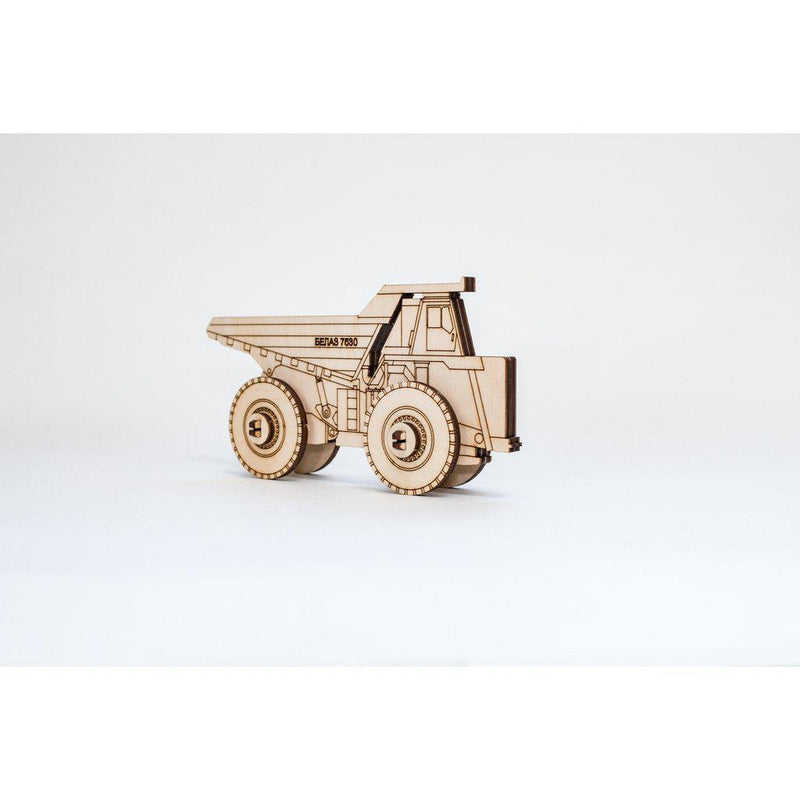 Tippebil | BELAZ 2D-Byggesett-Eco-Wood-Art-Kvalitetstid AS