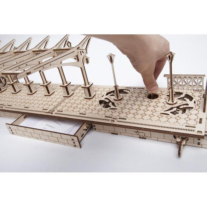 Model Railway Platform-Byggesett-Ugears-Kvalitetstid AS