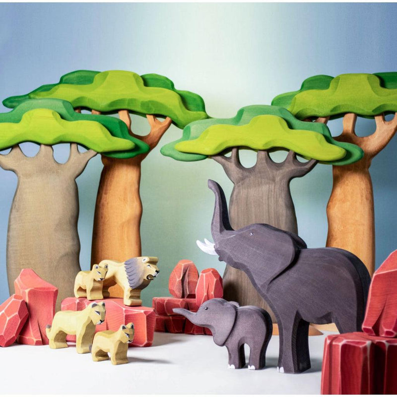 Trefigur - Elefant-Trefigur-Bumbu Toys-Kvalitetstid AS