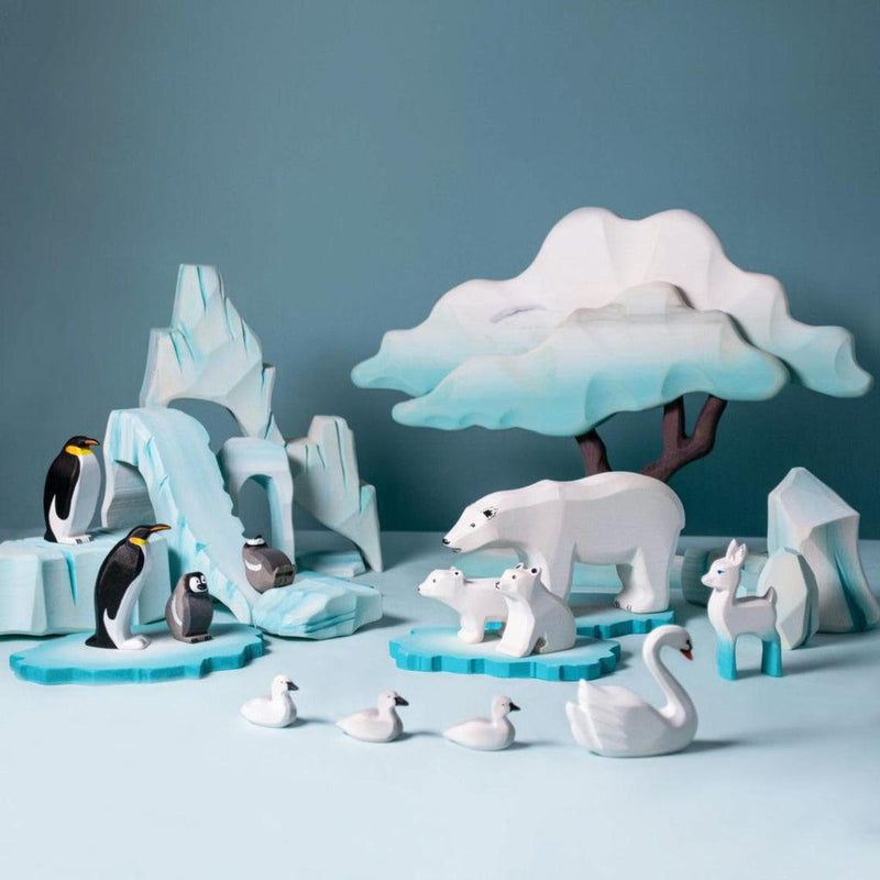 Trefigur - Isfjell-Trefigur-Bumbu Toys-Kvalitetstid AS