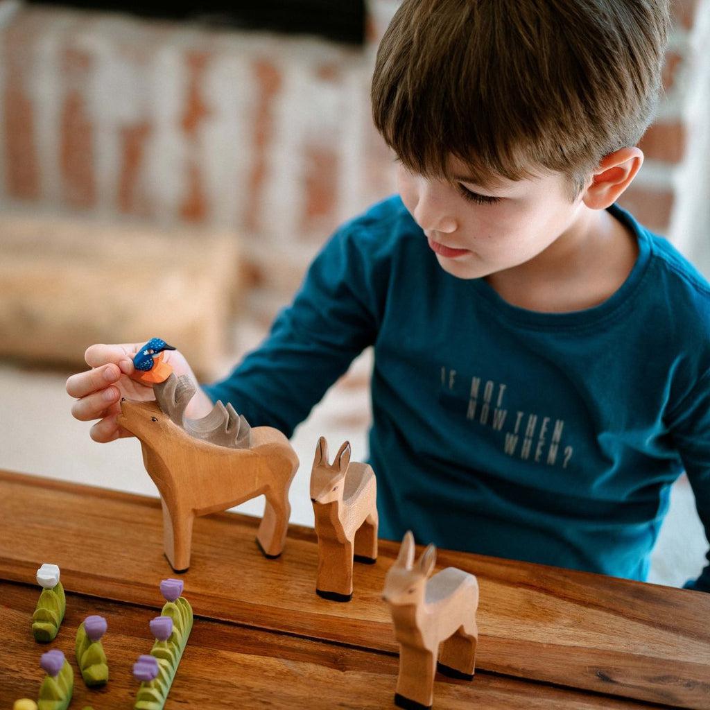 Trefigur - Rådyr hann-Trefigur-Bumbu Toys-Kvalitetstid AS