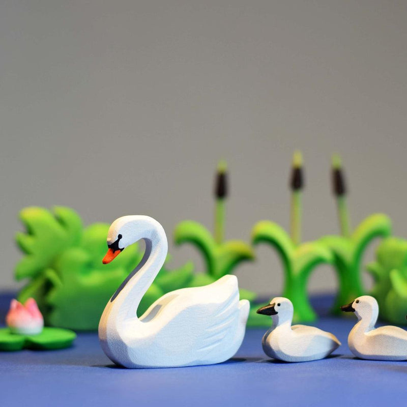 Trefigur - Svane-Trefigur-Bumbu Toys-Kvalitetstid AS