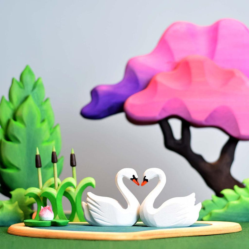 Trefigur - Svanesjø-Trefigur-Bumbu Toys-Kvalitetstid AS