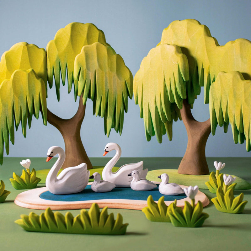 Trefigur - Svanesjø-Trefigur-Bumbu Toys-Kvalitetstid AS