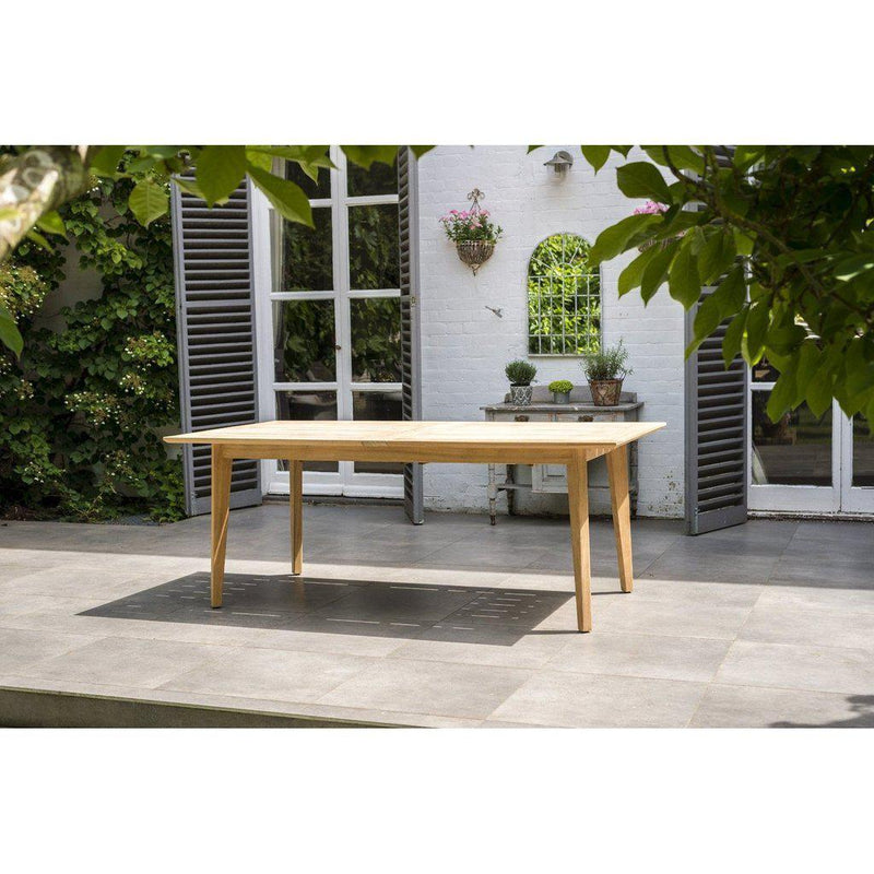 Spisebord TIVOLI rektangulært - justerbar lengde-Utemøbler-Alexander Rose-Kvalitetstid AS