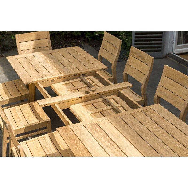 Spisebord TIVOLI rektangulært - justerbar lengde-Utemøbler-Alexander Rose-Kvalitetstid AS