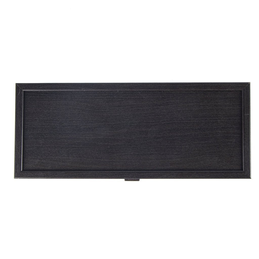 BLACK WOODEN WINE BOX-Decorative Objects-Manopoulos-Large-Kvalitetstid AS