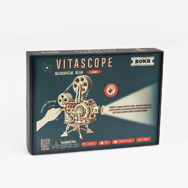 Vitascope | Fungerende film-projektor-Byggesett-Robotime-Kvalitetstid AS