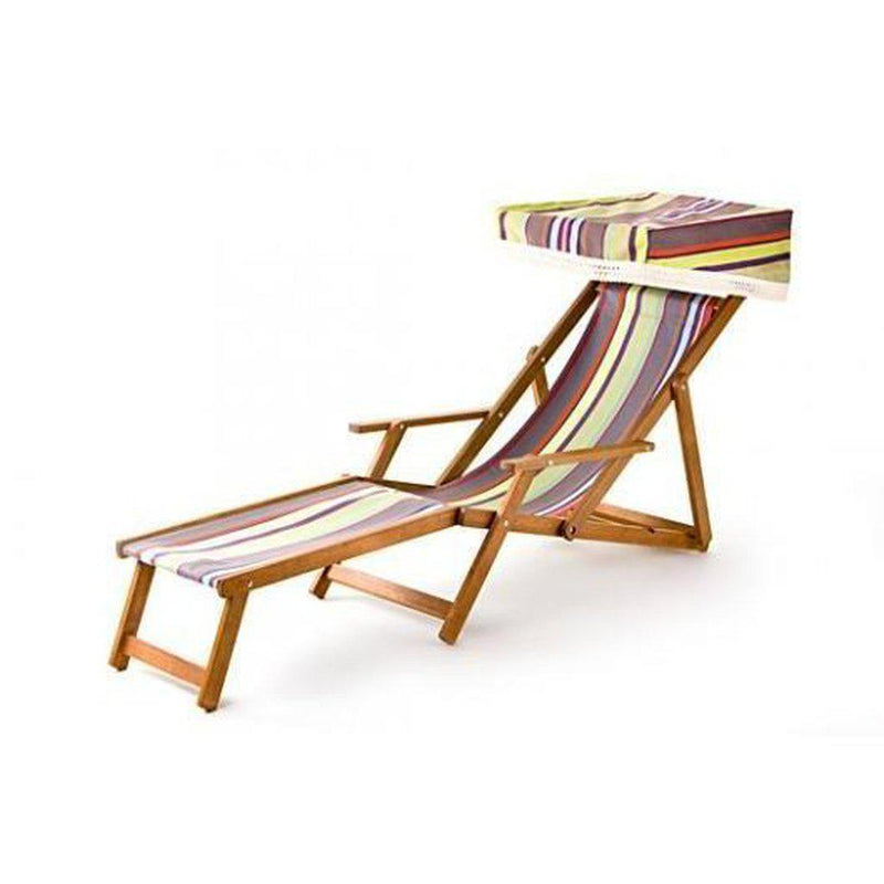 Flukt-Solseng | Edvardiansk fluktstol-Fluktstoler-Southsea Deckchairs-Vevet bomull-WC30-Kvalitetstid AS