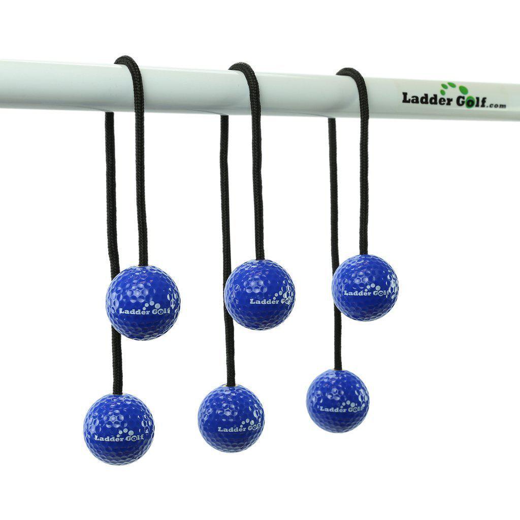 Laddergolf | Stigegolf | Ekstra bolaer -Sort snor-Tilbehør-Uber Games-Blå-Kvalitetstid AS