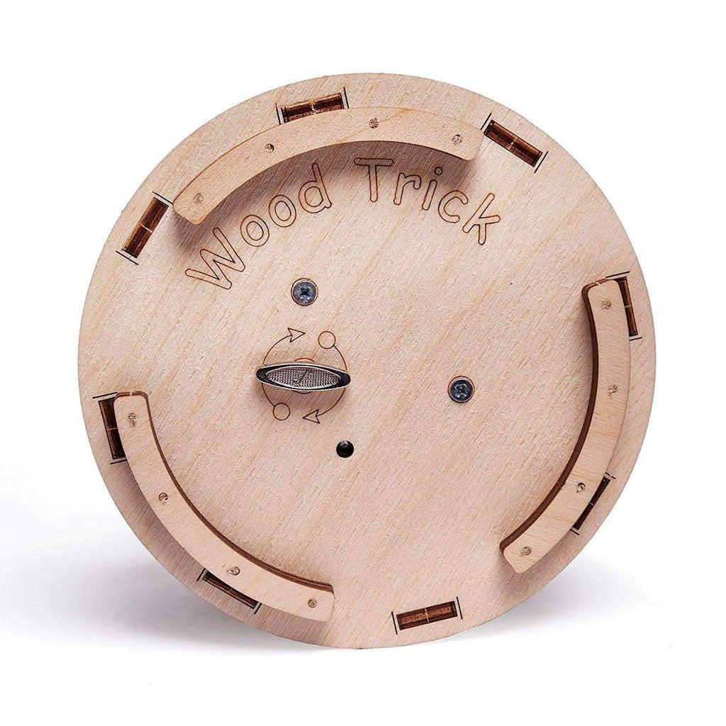 Dancing Ballerina Music Box - WoodTrick, wooden model kit, 3d wooden mechanical model, model building model kit 1
