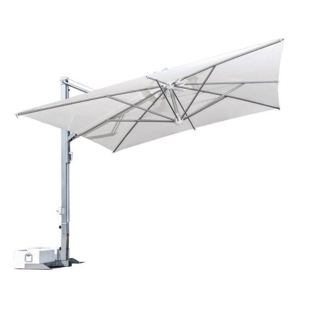 Parasoll Galileo inox | m/sidearm-Parasoller-Scolaro-3x3-Natur-Med volanger-Kvalitetstid AS