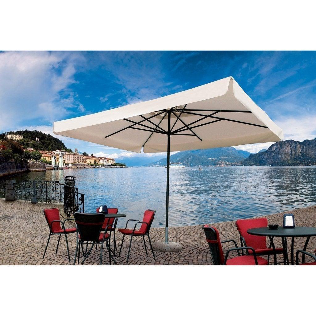 Parasoll Napoli | midstilt stang-Midtstilte parasoller-Scolaro-3.5 (Rund)-Natur-Uten volanger-Kvalitetstid AS