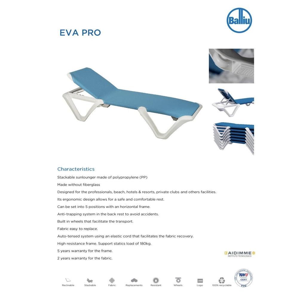 Solseng | Kun Ramme | Eva Pro-Solsenger ramme-Balliu-Eva Pro-White-Kvalitetstid AS