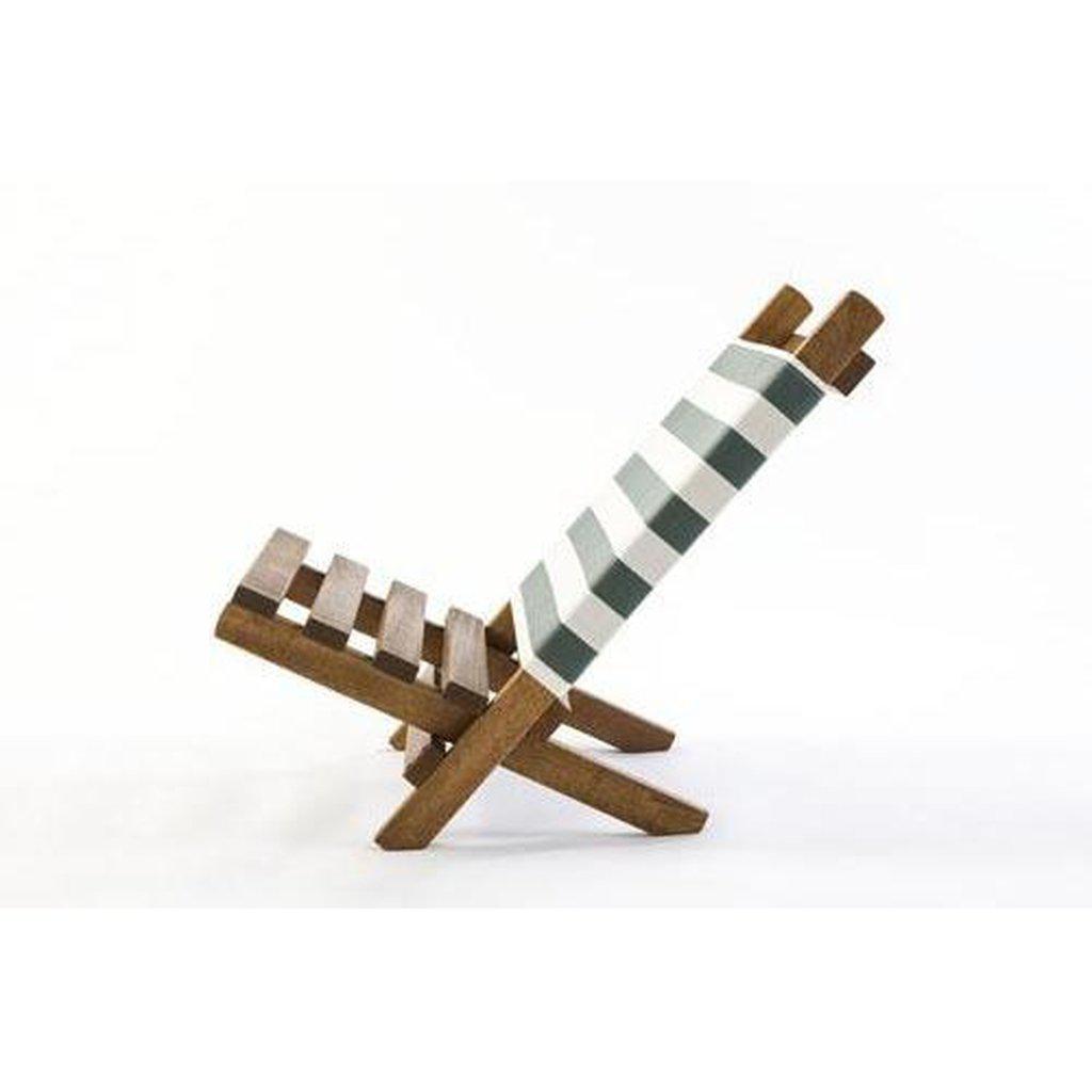 Strandstol sammenleggbar (Fistral Chair) | Bomull-Fluktstoler-Southsea Deckchairs-Bomullsprint-PCGW-Kvalitetstid AS