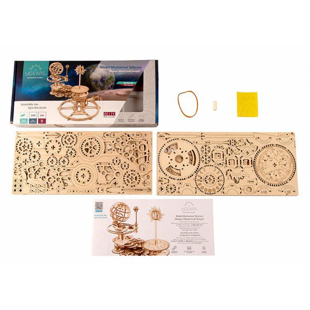 Tellurium | Mechanical Tellurion-Byggesett - mekaniske-Ugears-Kvalitetstid AS