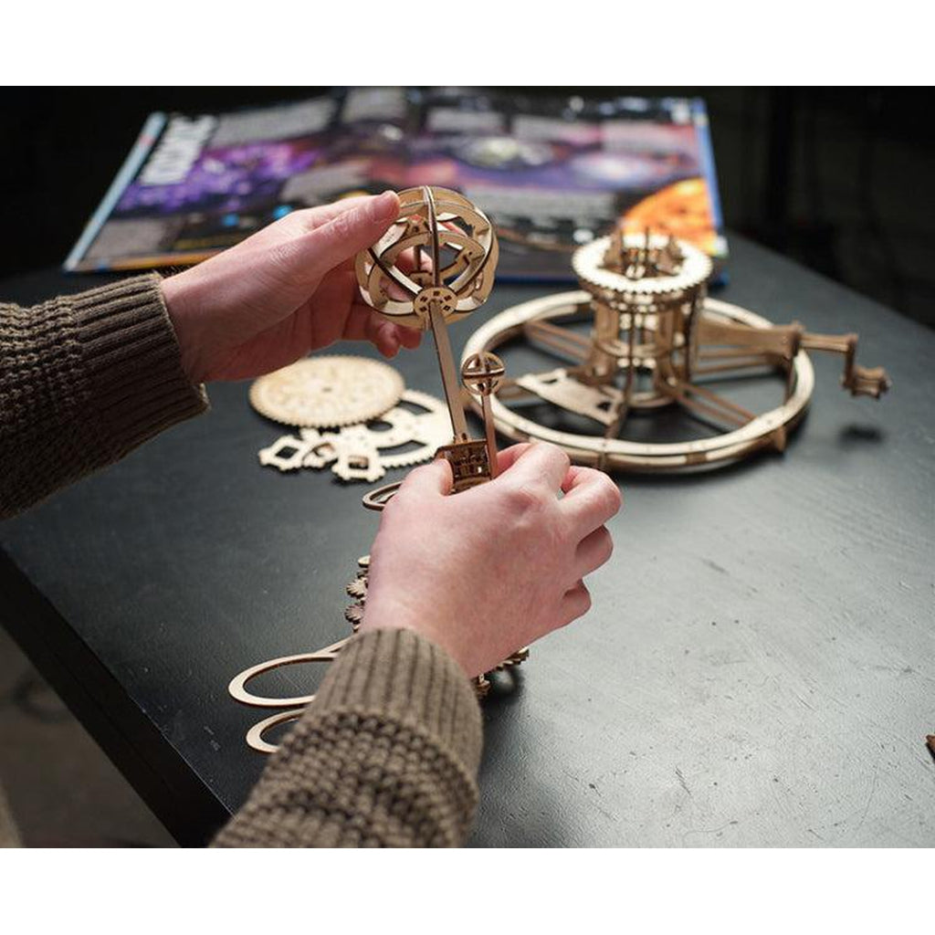 Tellurium | Mechanical Tellurion-Byggesett - mekaniske-Ugears-Kvalitetstid AS