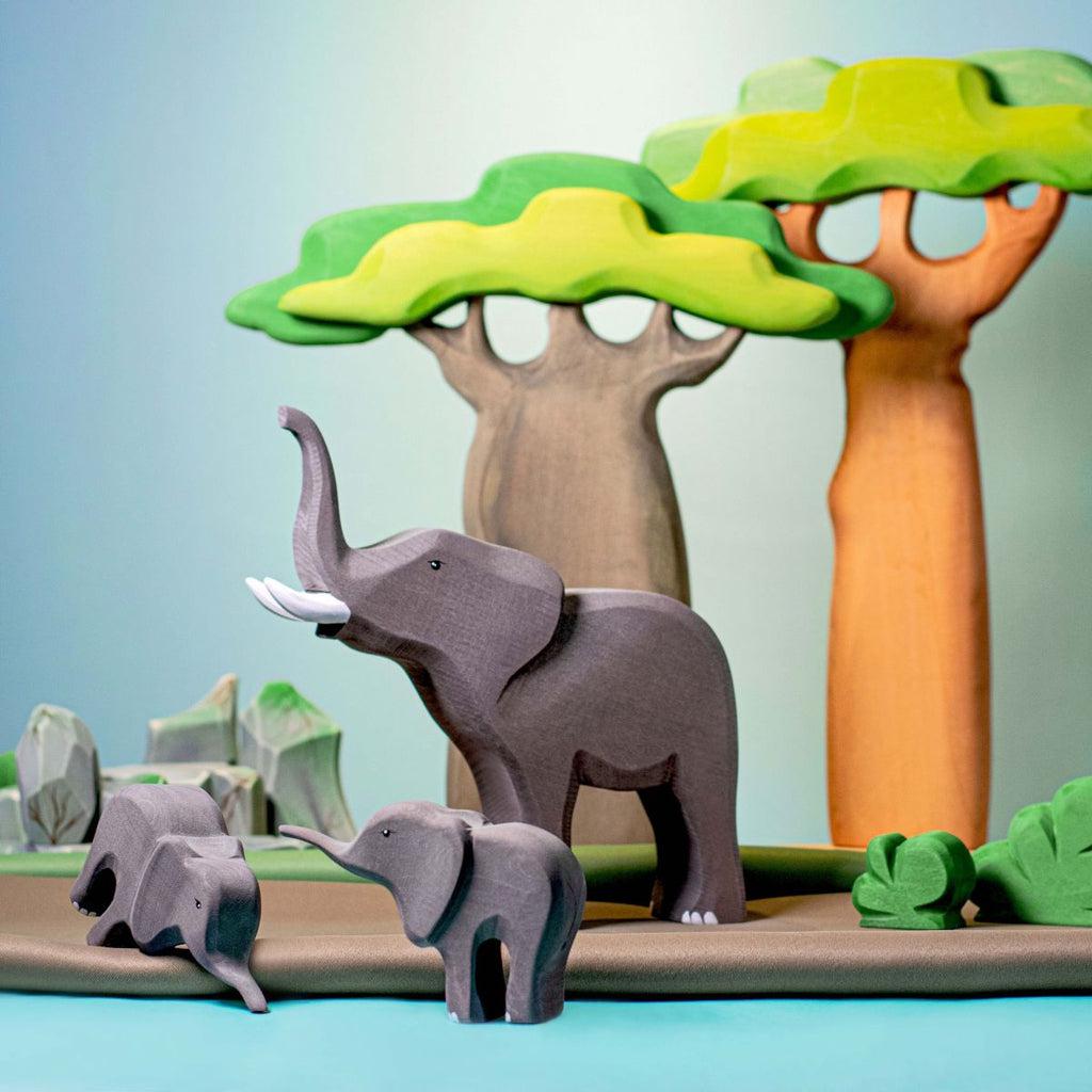 Trefigur - Elefant-Trefigur-Bumbu Toys-Kvalitetstid AS