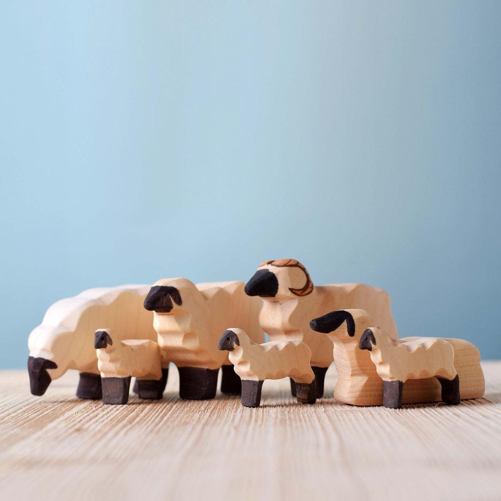 Trefigur - Sau liggende-Trefigur-Bumbu Toys-Kvalitetstid AS