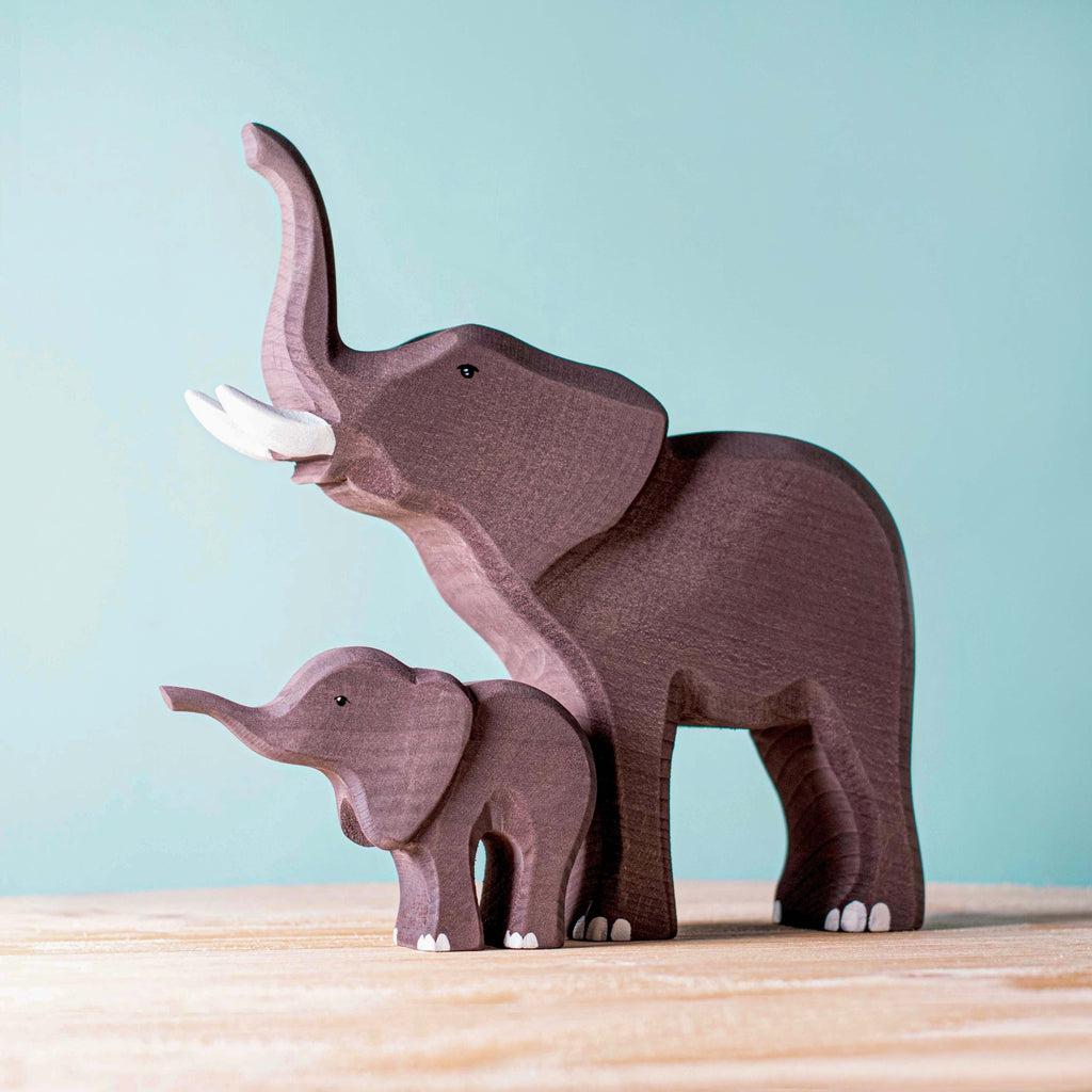 Trefigur - Elefantunge-Trefigur-Bumbu Toys-Kvalitetstid AS
