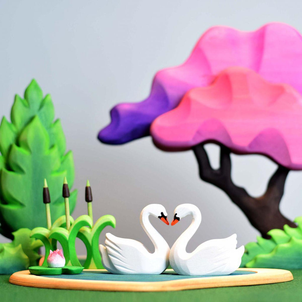 Trefigur - Viftelønn lilla-Trefigurer-Bumbu Toys-Kvalitetstid AS